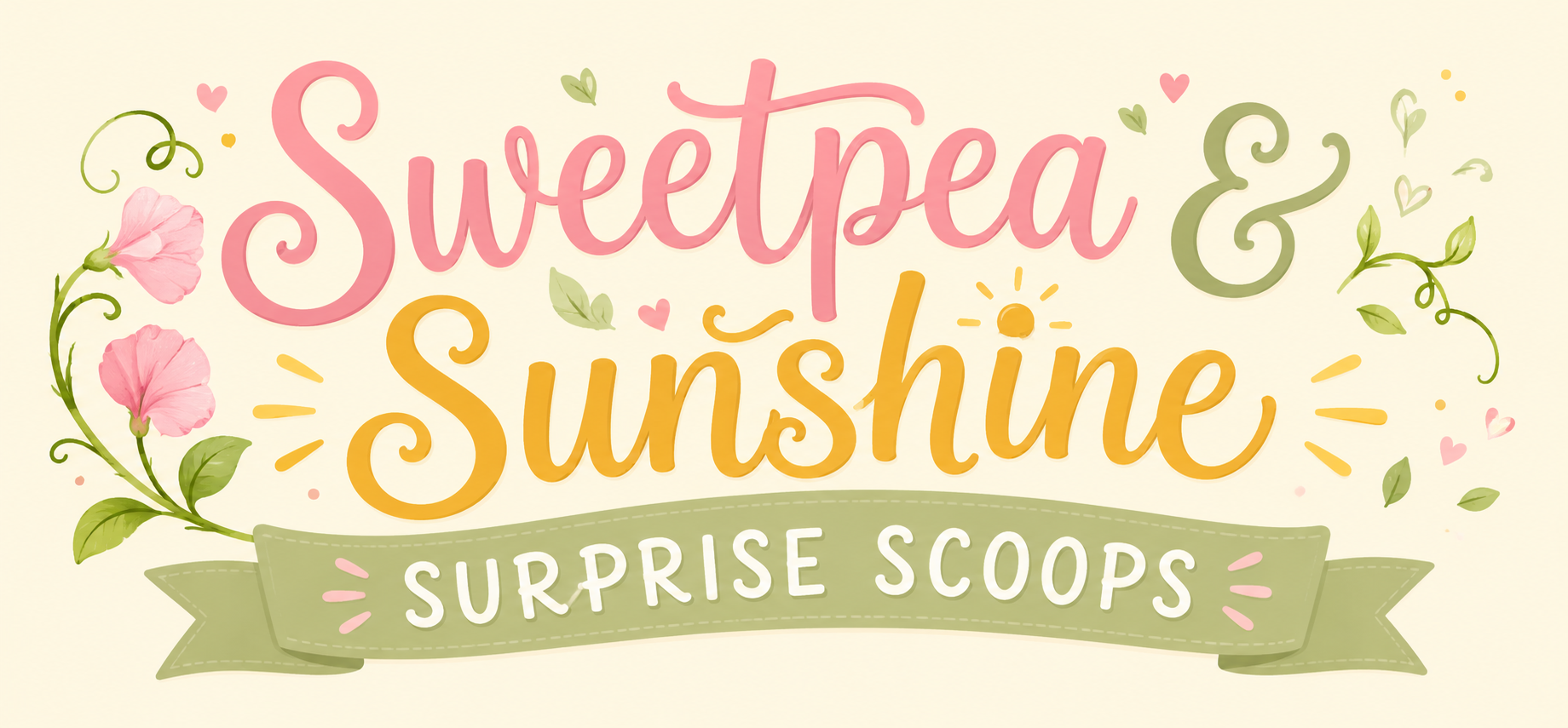 Sweetpea & Sunshine Surprise Scoops